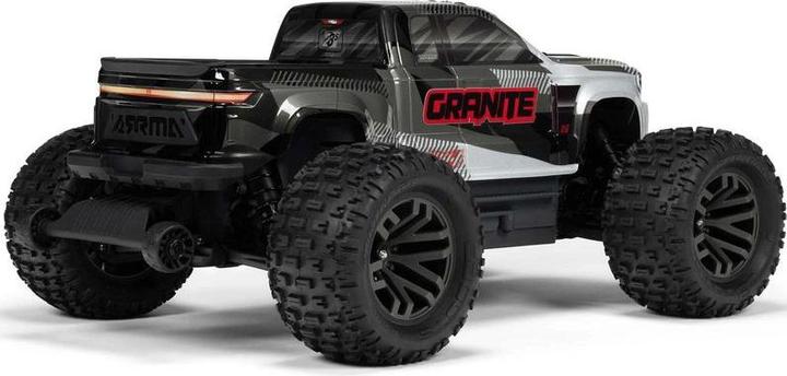 Image du produit Arrma M.TRUCK GRANITE BLX 1:10 4WD EP RTR 223S BLX Brushless - Gun Metal w/DSC (Presque prêt à être conduite)