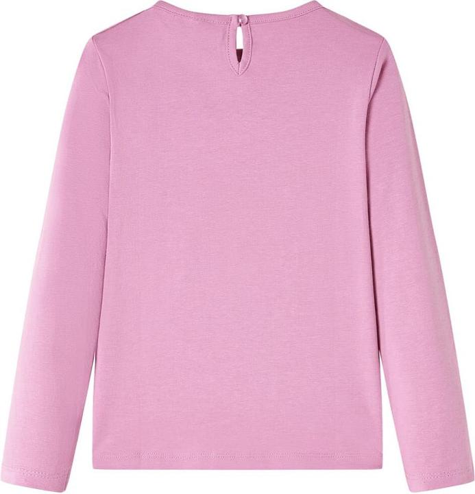 Produktbild VidaXL Kinder-Langarmshirt Dunkelrosa 104,Material: 95 % Baumwolle (104)