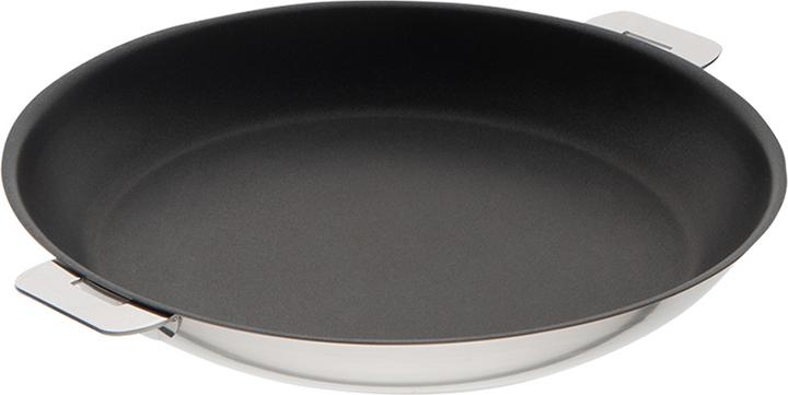 Actual product image Cristel Strate Amovible Stainless Steel Pan Non Stick Ø24cm (24 cm, Frying pan, Stainless steel)