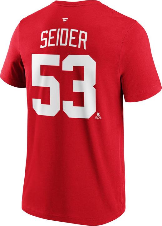 Actual product image Fanatics Detroit Red Wings N&N Graphic T-Shirt Seider 53 L (L)
