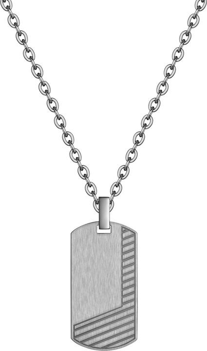 True Rebels Herren Halskette Edelstahl - 37316 (Edelstahl)