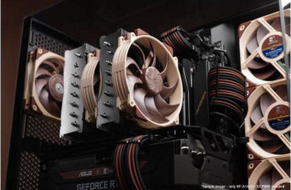 Actual product image Noctua NF-A14x25r G2 PWM (140 mm, 1 x)