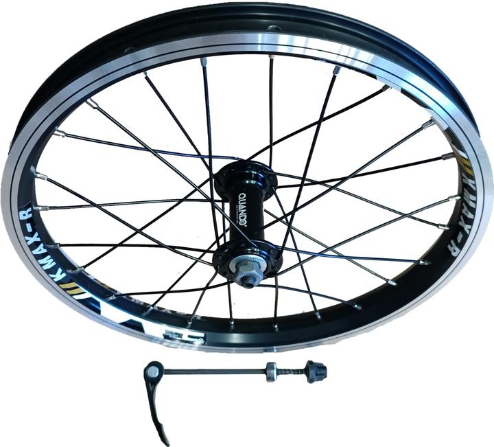 Actual product image Mustang Velo Front wheel 16&quot 100/5mm QR 28L. (Front wheel, 16")