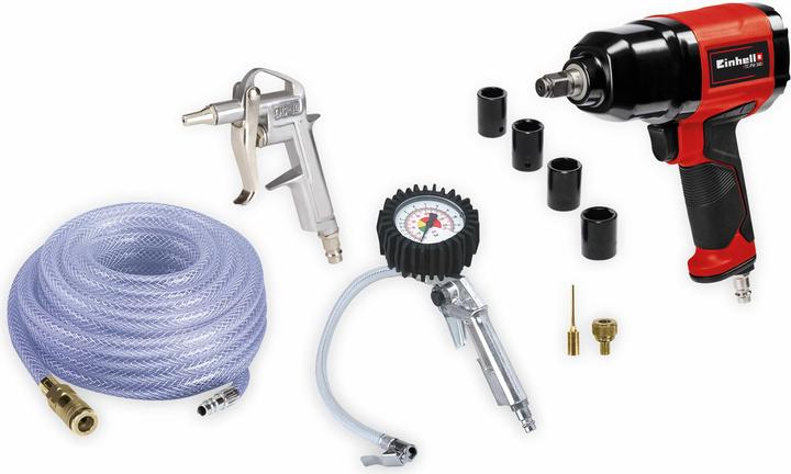 Productafbeelding Einhell Compressoren Perslucht toebehoren set 10 stuks