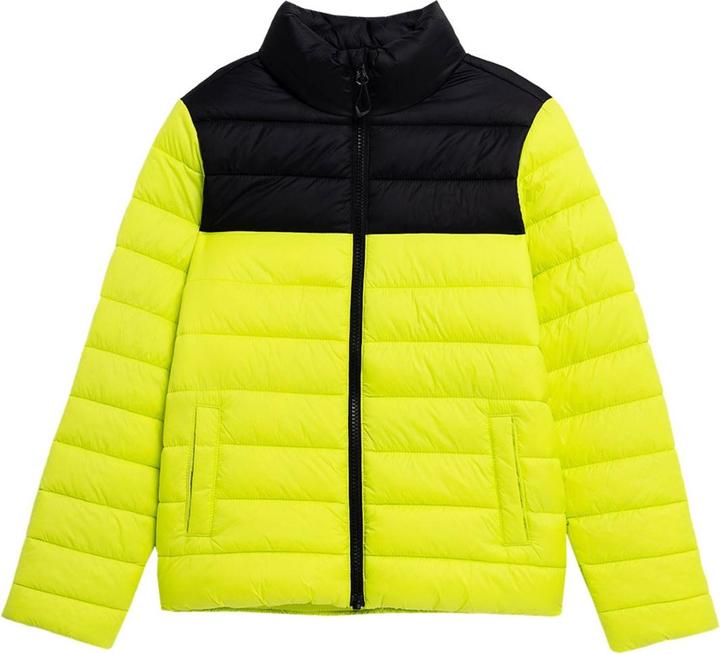 4F Daunenjacke für Jungen saftig grün JSS23TDJAM077 45S (164cm) (45)