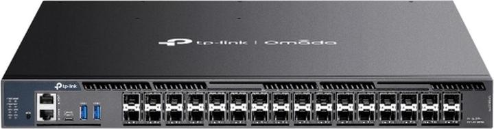 TP-Link SX6632YF Omada 26-Port 10G stackable L3 managed Switch 26× 10G SFP+ 6× 25G SFP28 2x USB 3.0 (32 Ports)