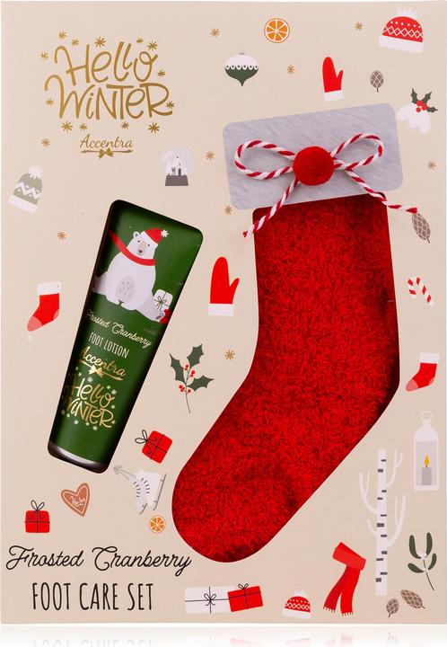 Produktbild Accentra HELLO WINTER - Fusspflegeset (Fussbad, 60 ml)