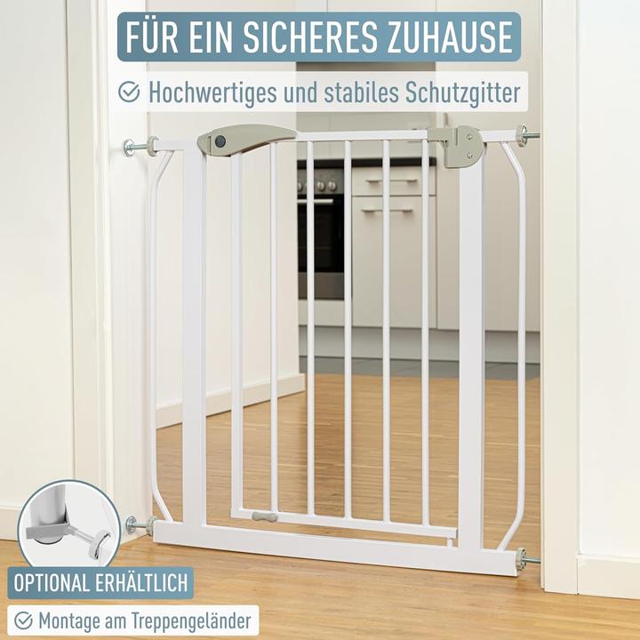 Produktbild IB-Style Treppenschutzgitter Berrin für Babys und Haustiere, 58-185 cm (108 cm)