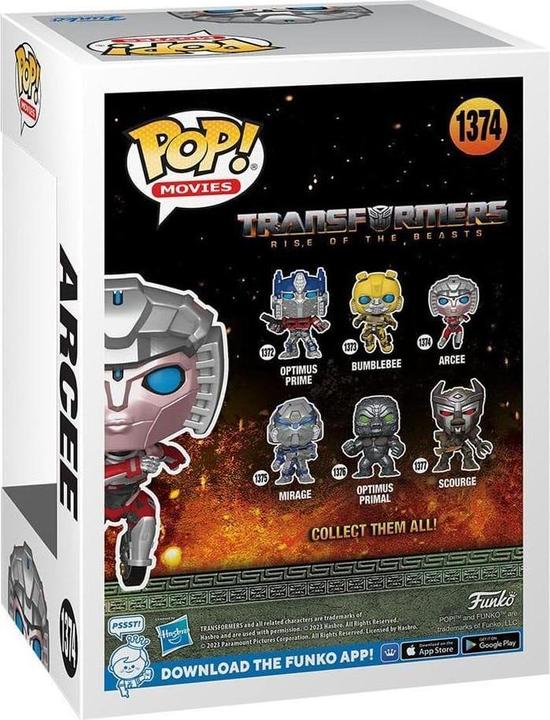Image du produit Funko Transformers : Rise of the Beasts POP! Movies figurine vinyle Arcee 9 cm