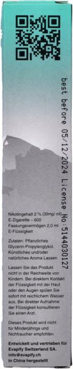 Actual product image SKE Strip Iced Menthol (Mint)