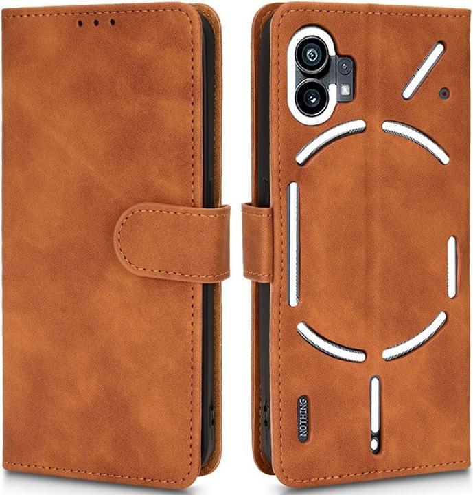 Immagine prodotto Cover-Discount Niente telefono (1) - Custodia in pelle marrone (Niente telefono (1))