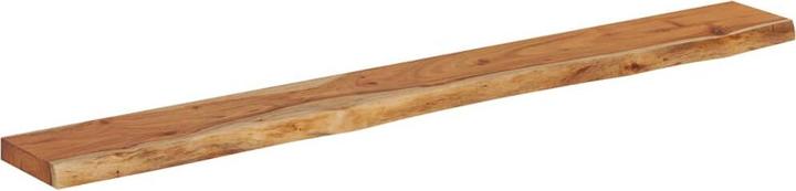 Actual product image VidaXL Wall shelf rectangular tree edge hanging shelf office shelf solid wood acacia (20 x 2.5 x 2.5 cm)