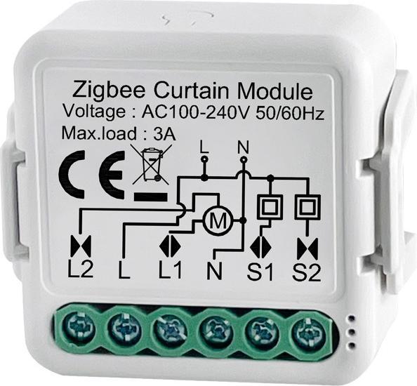 Image du produit Netplus Module de commutation à obturateur intelligent 1 canal Zigbee