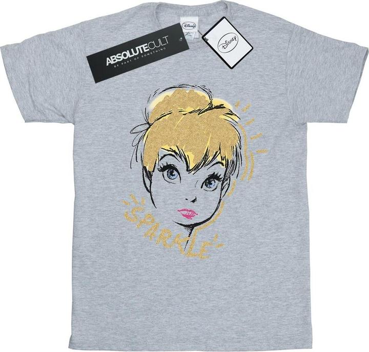 Immagine prodotto Disney Tinkerbell Sparkle Maglietta Ampia Donna (M)