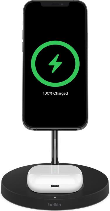 Actual product image Belkin Boost Charge Pro 2-in-1 Wireless Charger with MagSafe (15 W)