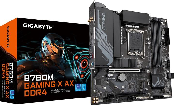 Produktbild Gigabyte B760M GAMING X AX DDR4 (LGA 1700, Intel B760 Express, mATX)