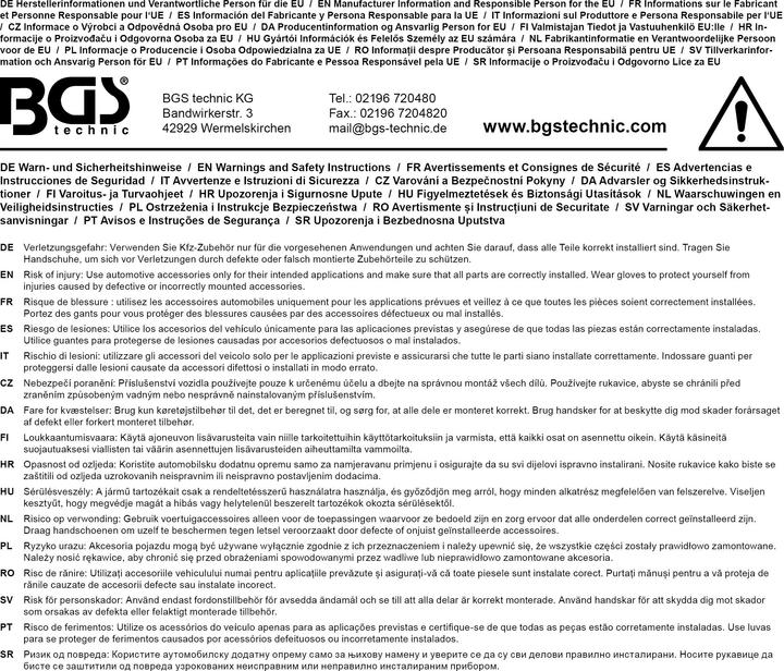 Produktbild BGS Reifen-Klapptritt | einstellbar | für LKW