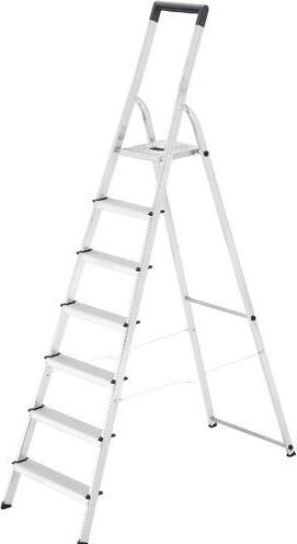 Immagine prodotto Hailo Scaletta L40 Easyclix Silver 7 gradini 540 mm x 2300 mm (Stile, 230 cm)
