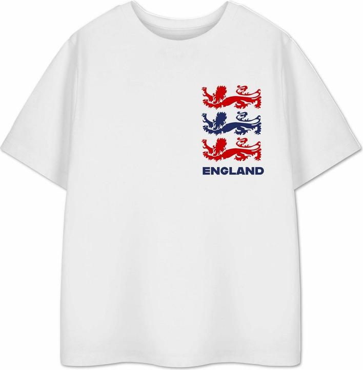 Immagine prodotto Show Me The Merch Three Lions Maglietta Maniche Corte Bambini (158, 164)