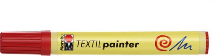 Produktbild Marabu Textilmarker "Textil Painter", kirschrot (Kirschrot, 4 mm, 1 x)