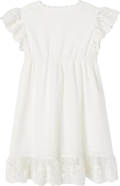 Vertbaudet Festliches Mädchen Wickelkleid mit Tüll-Akzenten