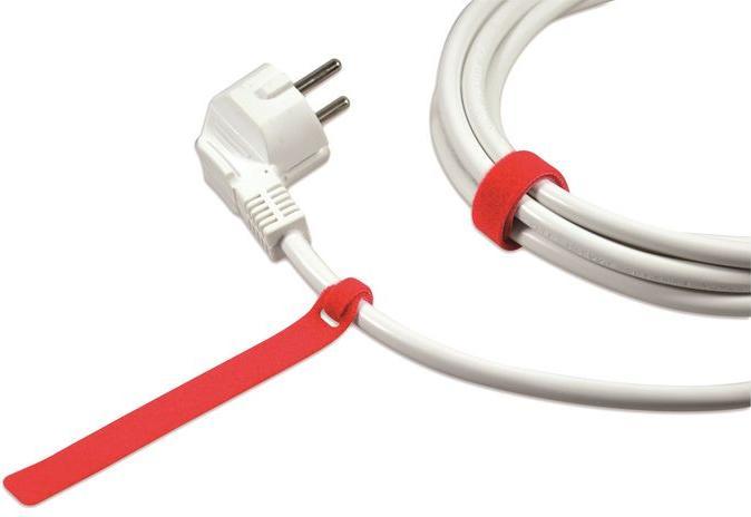Image du produit Label-the-cable LTC BASIC 10 Power Velcro rt, gb, bl (Serre-câbles velcro, 170 mm, 10 pcs)