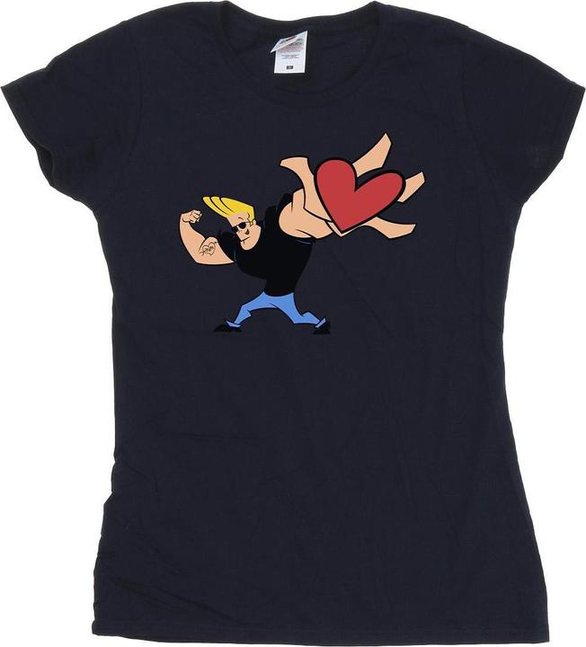 Produktbild Johnny Bravo Heart Present TShirt (L)
