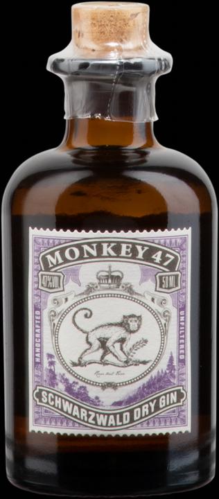 Actual product image Monkey 47 Black Forest Dry Gin (1 x 5 cl)