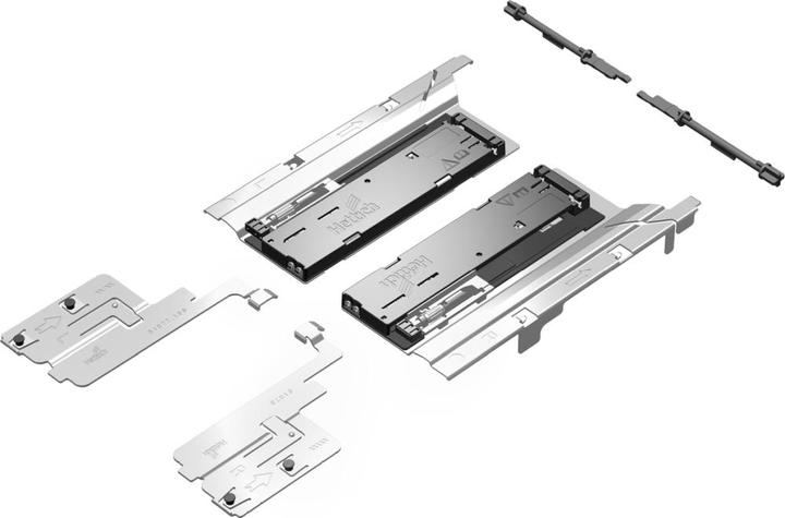 Actual product image Hettich Push to open Silent opening system for Actro