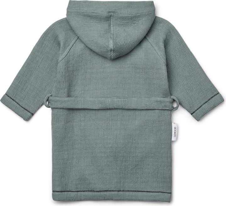 Immagine prodotto Liewood Accappatoio Wellness grigio in tessuto waffle (110, 116, 115 A)