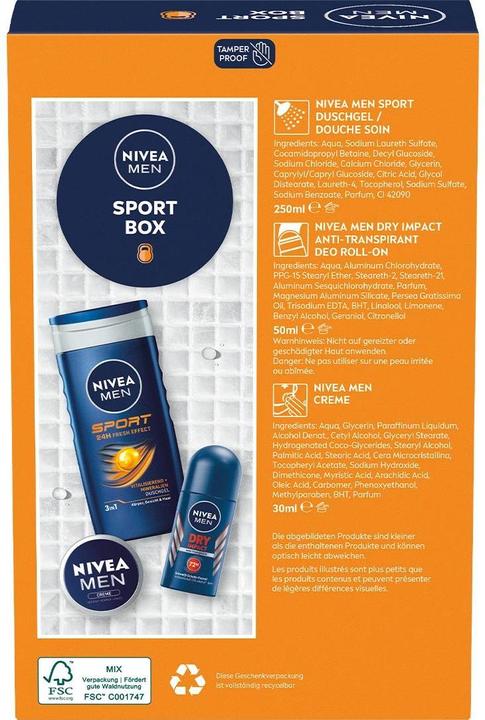 Produktbild NIVEA Sport Box (Körperpflegeset)