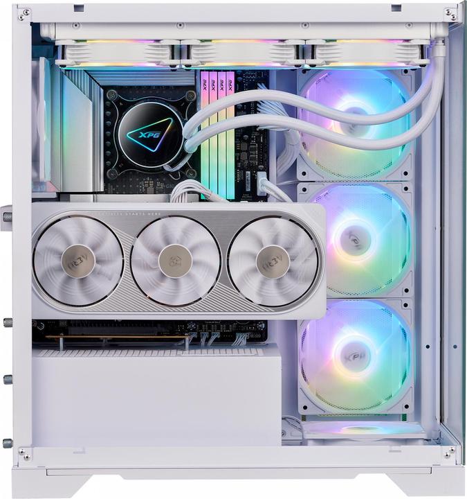 Produktbild XPG Geh INVADER X (Case only) (ATX) Midi Tower weiss retail (ATX, mATX, Mini-ITX)