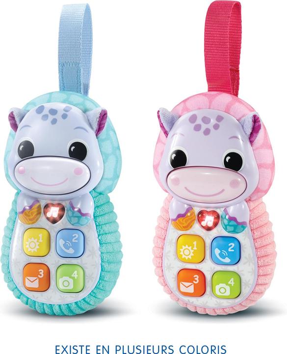 Actual product image VTech Allô Bébé Toudoux bleu (French)