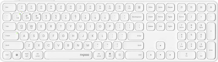 Rapoo E9810 - Ultraslim Keyboard (CH, Wireless)