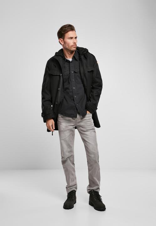 Actual product image Brandit BW Flag Parka (XXL)