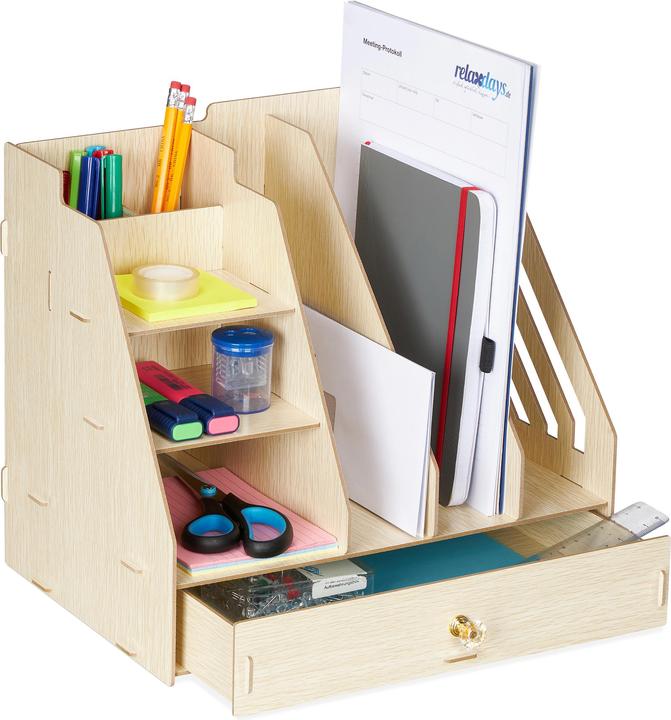 Produktbild Relaxdays Schreibtisch-Organizer (A4)
