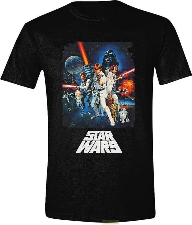Immagine prodotto Death Note Star Wars A New Hope T-Shirt Retro Poster Grösse M (M)