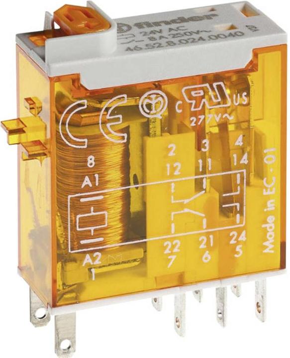 Produktbild Finder Relais 8A 230VAC 2-Wechsler