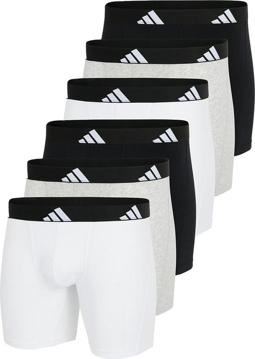 Actual product image adidas 6-pack Active Flex Cotton Long Short / Pant (S, pack of 6)