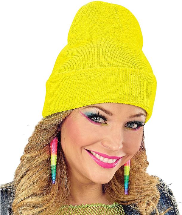 Image du produit Widmann Bonnet jaune neon