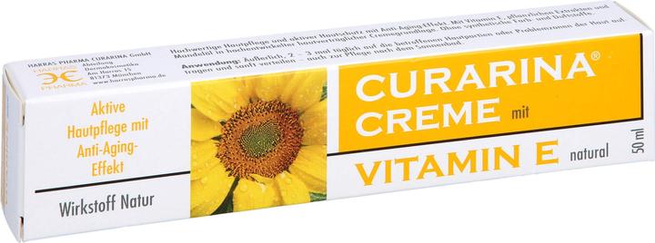 Actual product image Eleu CURARINA CREAM with VITAMIN E, 50 ml CRE (50 ml)