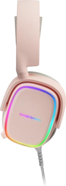 Image du produit Mars Gaming Casque Micro Gamer Mhax RGB (Rose) (Filaire)