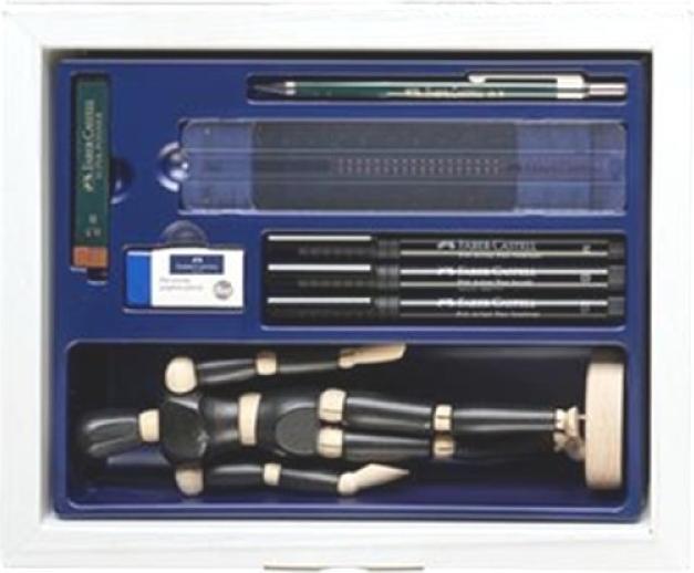 Produktbild Faber-Castell Manga Starter Set (Schwarz, 19 x)
