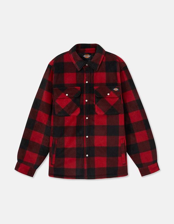 Chemise thermique Portland rouge/noir, taille 2XL (XXL)
