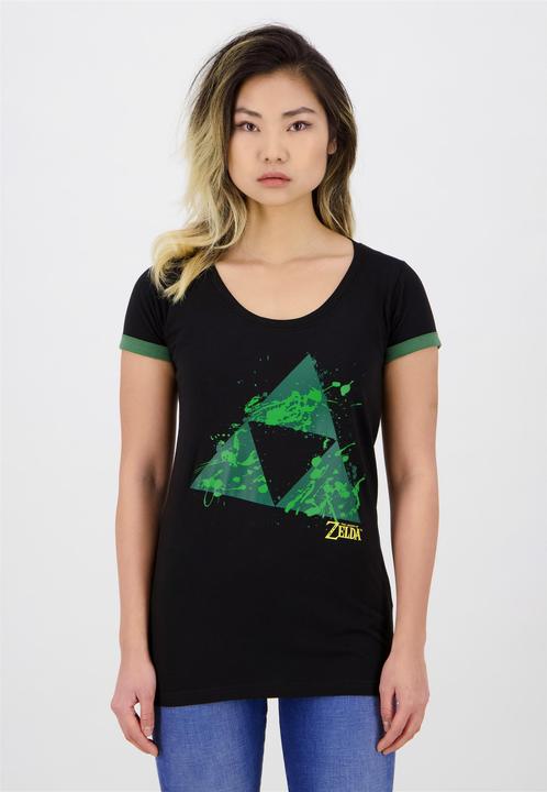 Produktbild The Legend of Zelda Triforce Splatter Women's Tshirt (L)