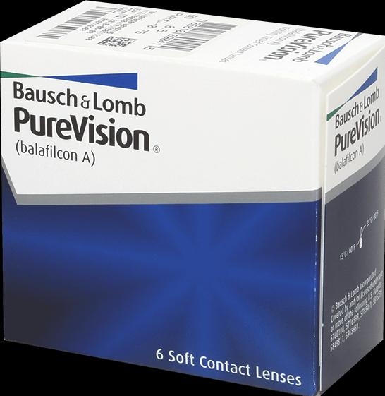 Immagine prodotto PureVision Lenti mensili (6 Pezzo/i, Obiettivo mensile, Sferico)