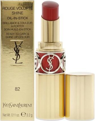 Actual product image Yves Saint Laurent Rouge Volupté Shine (Orange crêpe 82)