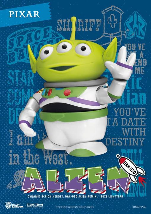 Produktbild Beast Kingdom Toy Story figurine Dynamic Action Heroes Alien Remix Buzz Lightyear 16 cm