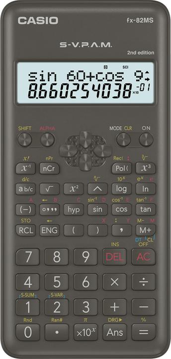 Productafbeelding Casio FX-82MS 2e uitgave (Batterijen)