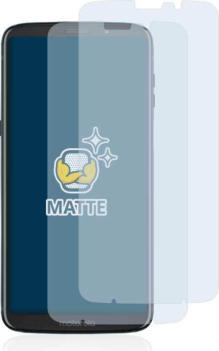 Actual product image BROTECT Anti-glare screen protector matt (2 Piece, Motorola Moto Z3 Play)